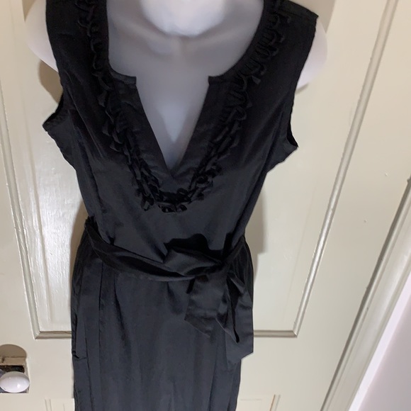 Talbot’s Summer Weight Black Midi Dress - Picture 6 of 12